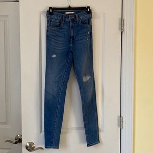 Levi’s Mile High Super Skinny Jeans